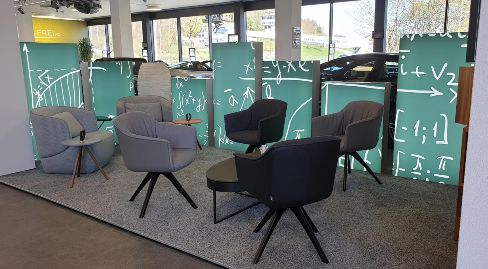 Lounge LED hinterleuchtete Stehlen, Sahli & Frei AG